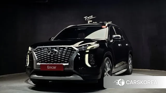Hyundai Palisade 2019 Черный из Кореи