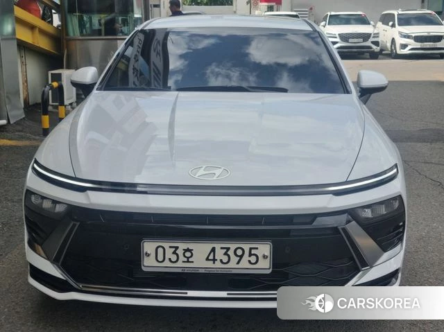 Hyundai Sonata D Edge (DN8) 2025 Белый из Кореи