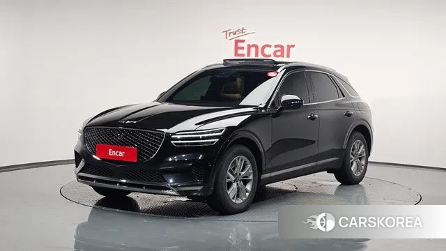 Genesis GV70 2022 Черный из Кореи