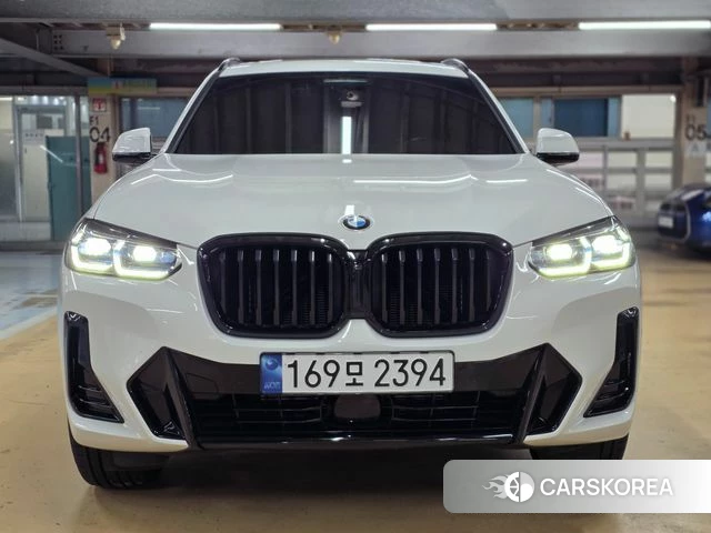 BMW X3 (G01) 2022 Белый из Кореи