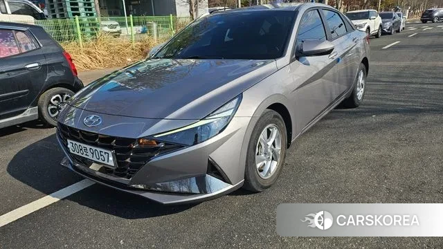 Hyundai Avante (CN7) 2022 Серый из Кореи