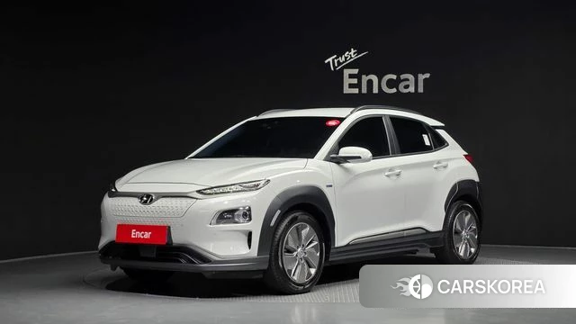 Hyundai Kona Electric 2020 Белый из Кореи