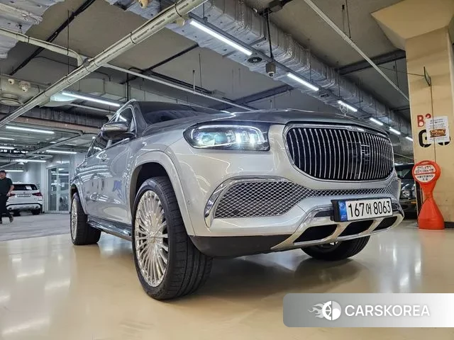 Mercedes-Benz GLS - Class X167 2022 Серебряный двухцветный из Кореи