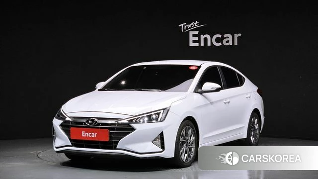 Hyundai The New Avante AD 2018 Белый из Кореи
