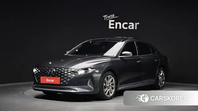 Hyundai The New Grandeur IG Hybrid 2021 Серый из Кореи