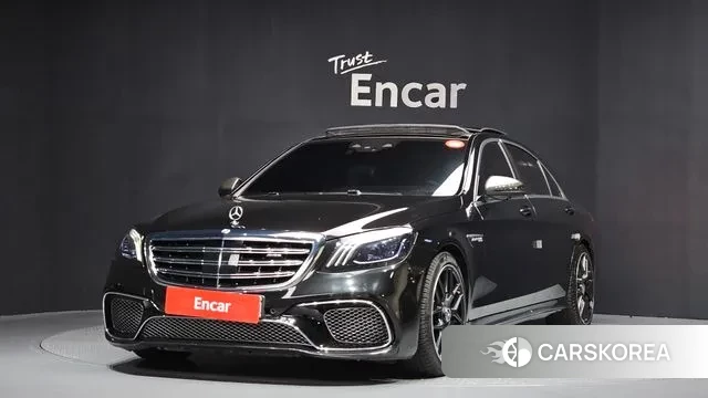 Mercedes-Benz S-Class W222 2018 Черный из Кореи