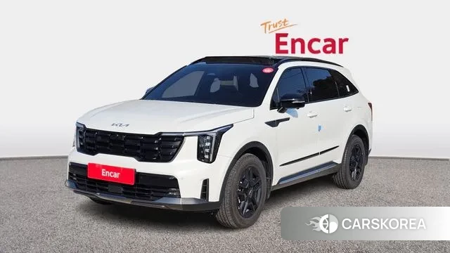 Kia The New Sorento 4th Generation 2023 Белый из Кореи