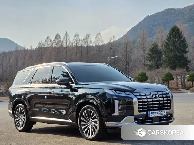 Hyundai The New Palisade 2022 Темно-зеленый из Кореи