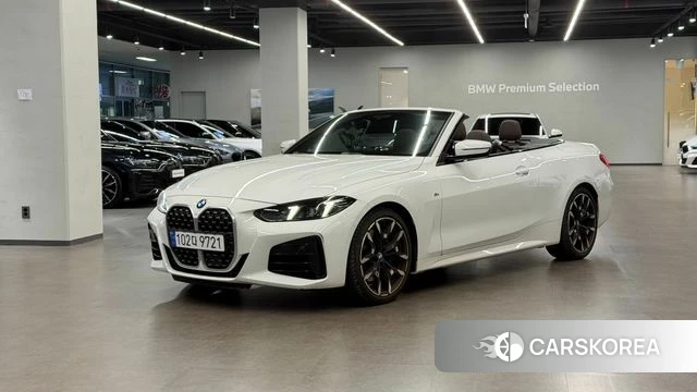BMW 4 Series (G22) 2024 Черный из Кореи