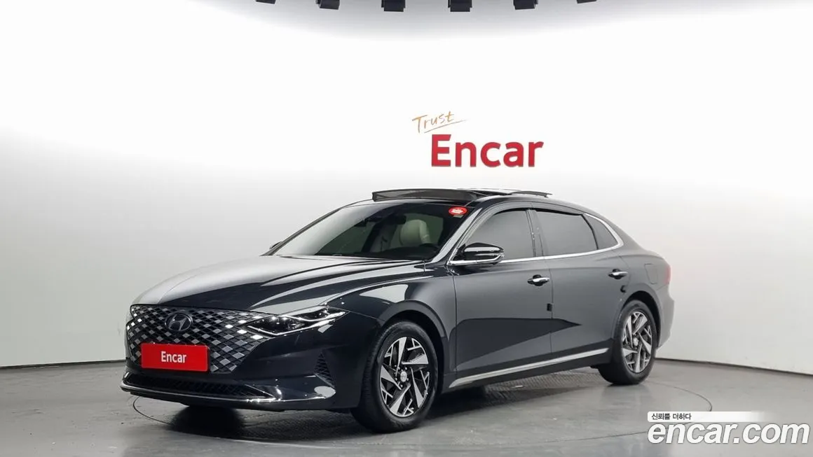 Hyundai The New Grandeur IG Hybrid 2021 Серый из Кореи
