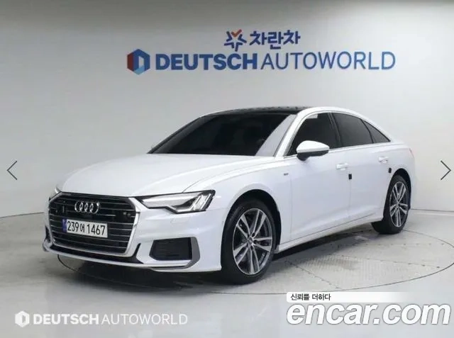 Audi A6 (C8) 2021 Белый из Кореи