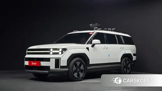 Hyundai Santa Fe (MX5) 2025 Белый из Кореи