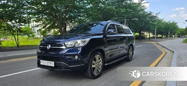 Ssangyong Rexton Sports 2018 Синий из Кореи