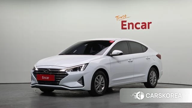 Hyundai The New Avante AD 2019 Белый из Кореи