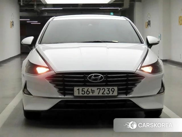 Hyundai Sonata (DN8) 2022 Белый из Кореи