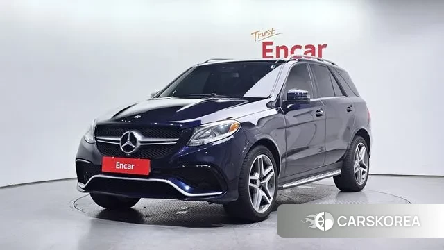 Mercedes-Benz GLE - Class W166 2018 Синий из Кореи