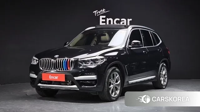 BMW X3 (G01) 2020 Черный из Кореи
