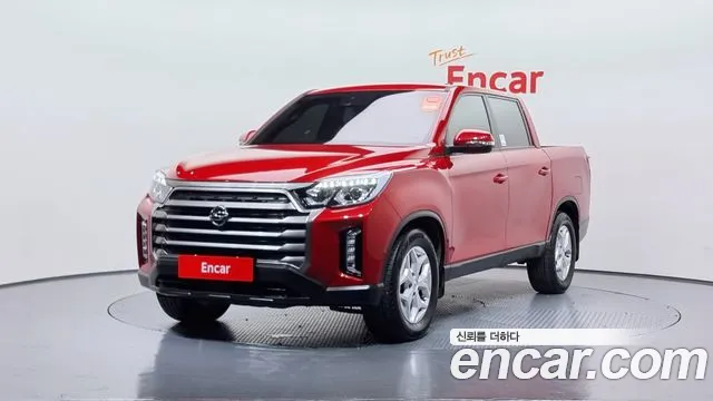 Ssangyong The New Rexton Sport 2021 Красный из Кореи