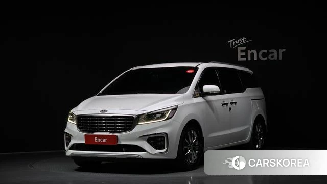 Kia The New Carnival 2018 Белый из Кореи