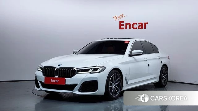 BMW 5 Series (G30) 2022 Белый из Кореи