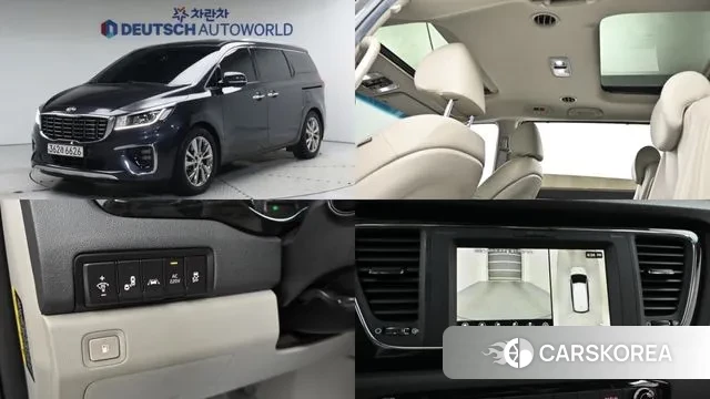 Kia The New Carnival 2019 Серый из Кореи