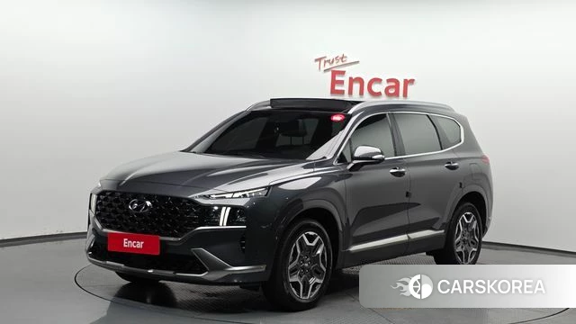Hyundai The New Santa Fe 2021 Серый из Кореи
