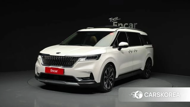 Kia Carnival 4th generation 2021 Белый из Кореи