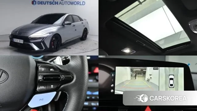 Hyundai The New Avante (CN7) 2025 Белый из Кореи