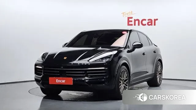 Porsche Cayenne (PO536) 2023 Черный из Кореи