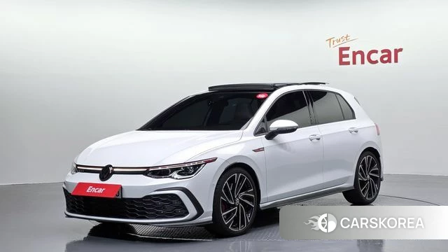 Volkswagen Golf 8th Generation 2024 Белый из Кореи