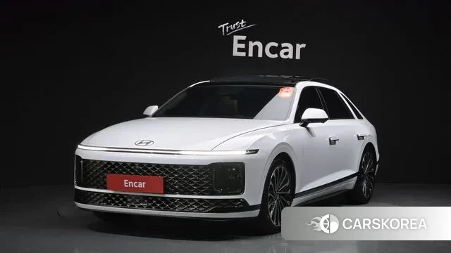 Hyundai Grandeur Hybrid (GN7) 2023 Белый из Кореи