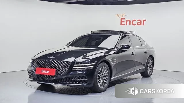 Genesis G80 (RG3) 2021 Черный из Кореи