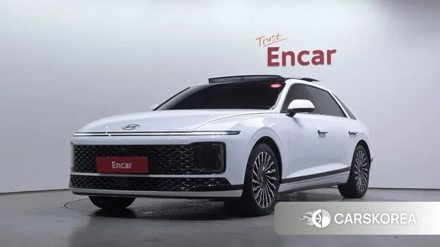 Hyundai Grandeur Hybrid (GN7) 2023 Белый из Кореи