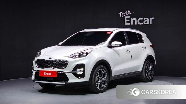 Kia Sportage The Bold 2021 Белый из Кореи