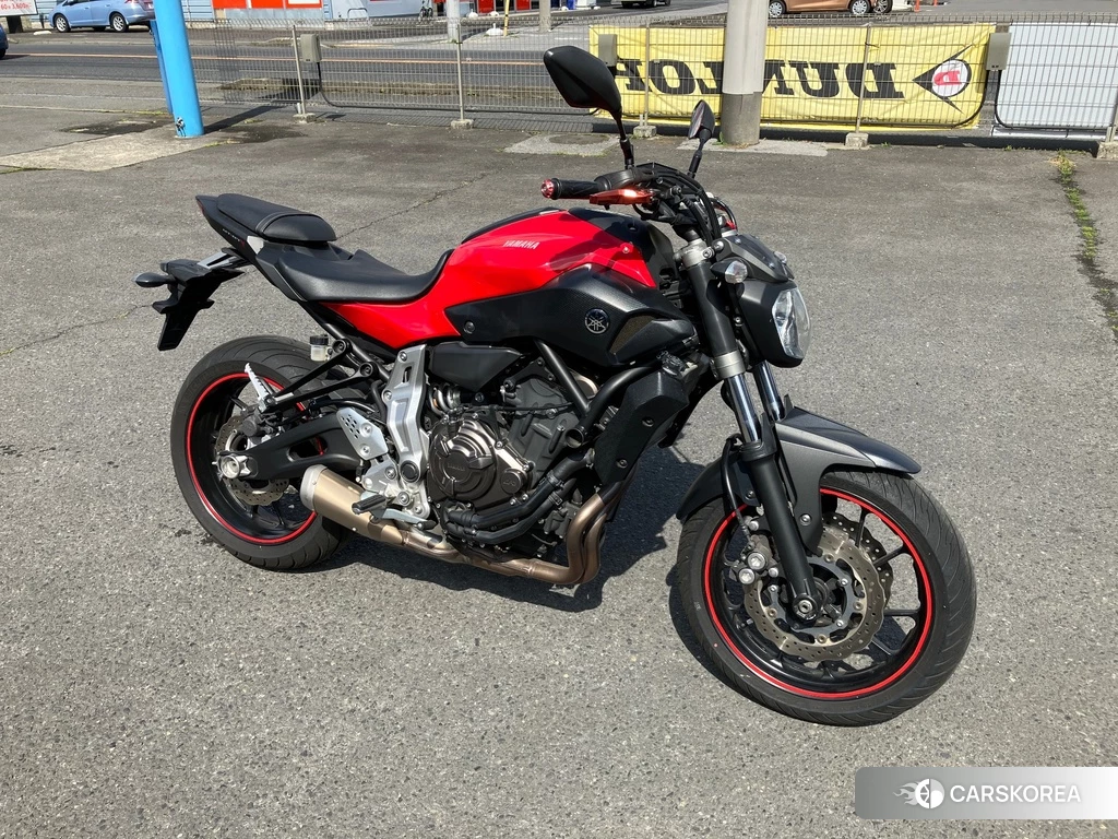 Проданный Yamaha MT-07 2014 из Японии