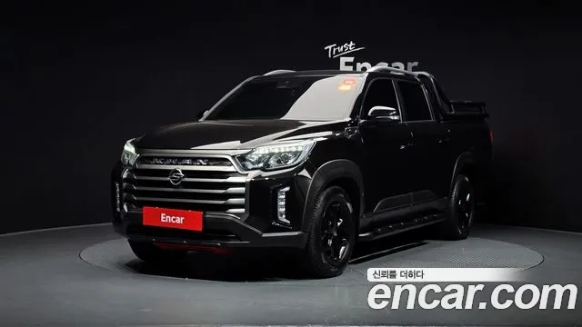 Ssangyong The New Rexton Sports Cannes 2022 Черный из Кореи