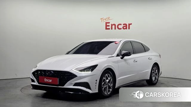 Hyundai Sonata (DN8) 2022 Белый из Кореи