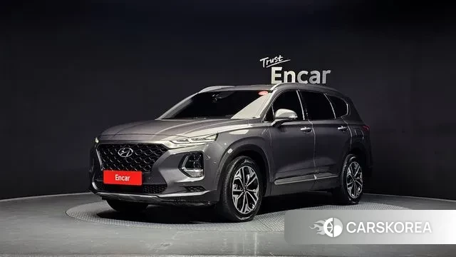 Hyundai Santa Fe TM 2018 Серый из Кореи