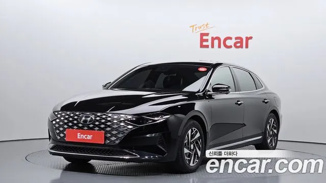 Hyundai The New Grandeur IG Hybrid 2019 Черный из Кореи
