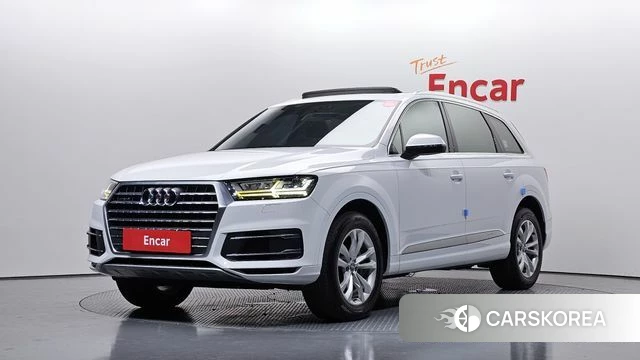 Audi Q7 (4M) 2019 Белый из Кореи