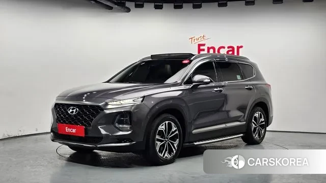 Hyundai Santa Fe TM 2018 Серый из Кореи