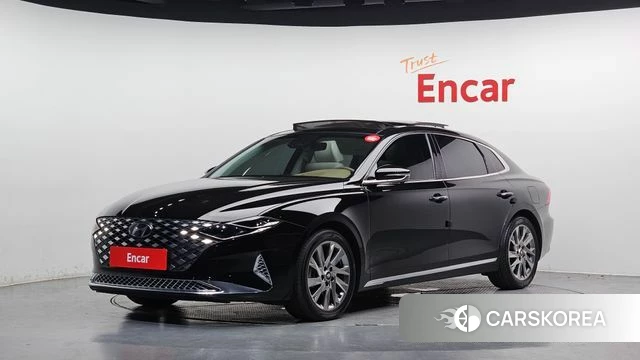 Hyundai The New Grandeur IG Hybrid 2020 Черный из Кореи