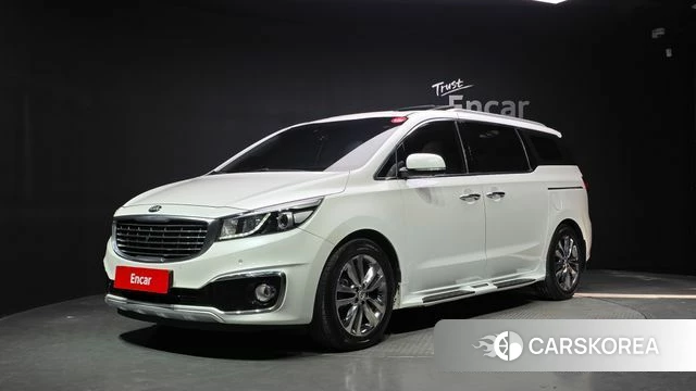 Kia All New Carnival 2018 Белый из Кореи