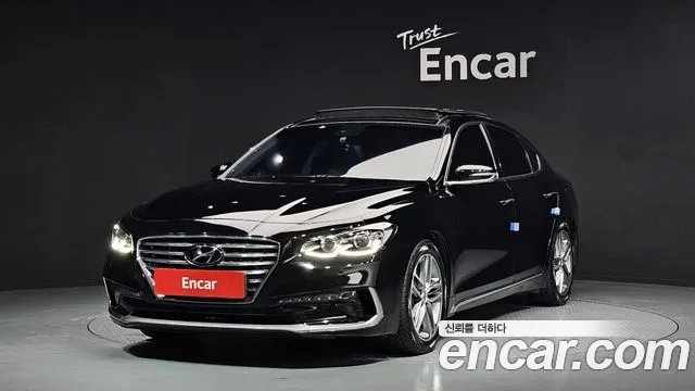Hyundai Grandeur IG 2018 Черный из Кореи