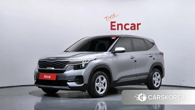 Kia Seltos 2021 Серебряный из Кореи