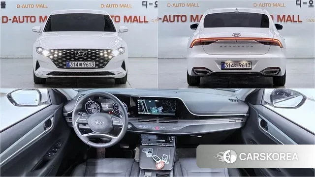 Hyundai The New Grandeur IG 2021 Белый из Кореи