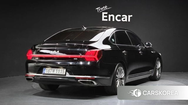 Kia The New K9 2nd generation 2022 Черный из Кореи