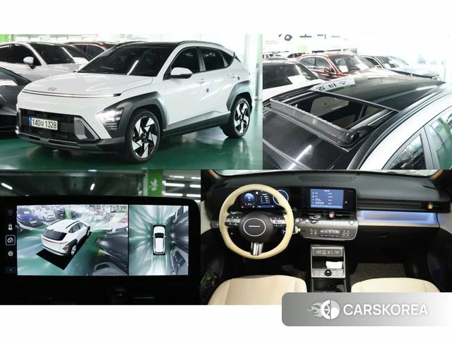 Hyundai Kona (SX2) 2023 Белый из Кореи