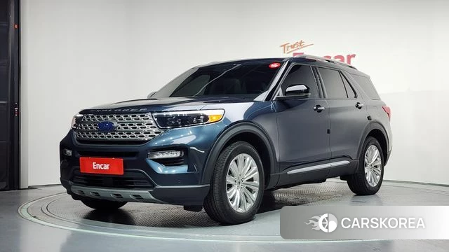 Ford Explorer 6th Generation 2023 Синий из Кореи