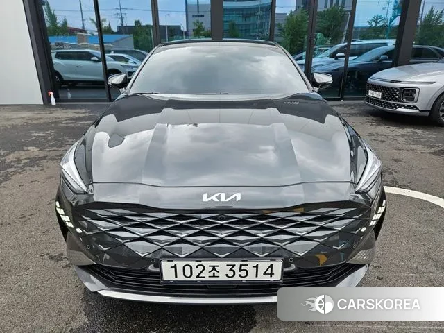 Kia K8 Hybrid 2023 Серый из Кореи